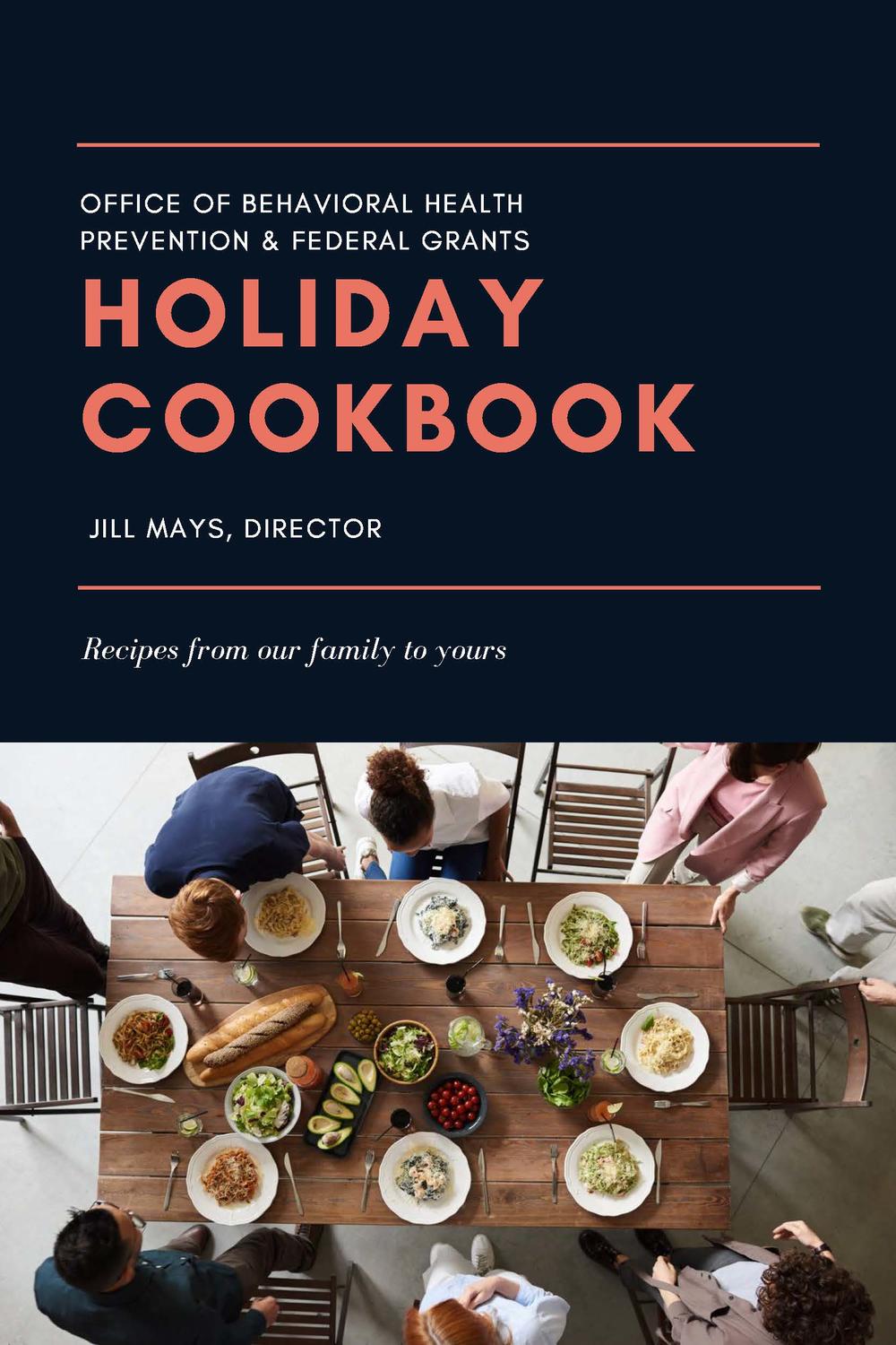 2020 OBHPFG Holiday Cookbook cover