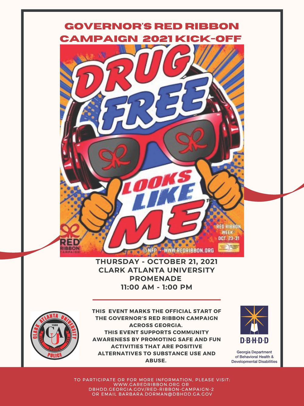 Red Ribbon Week Kick-Off 2021