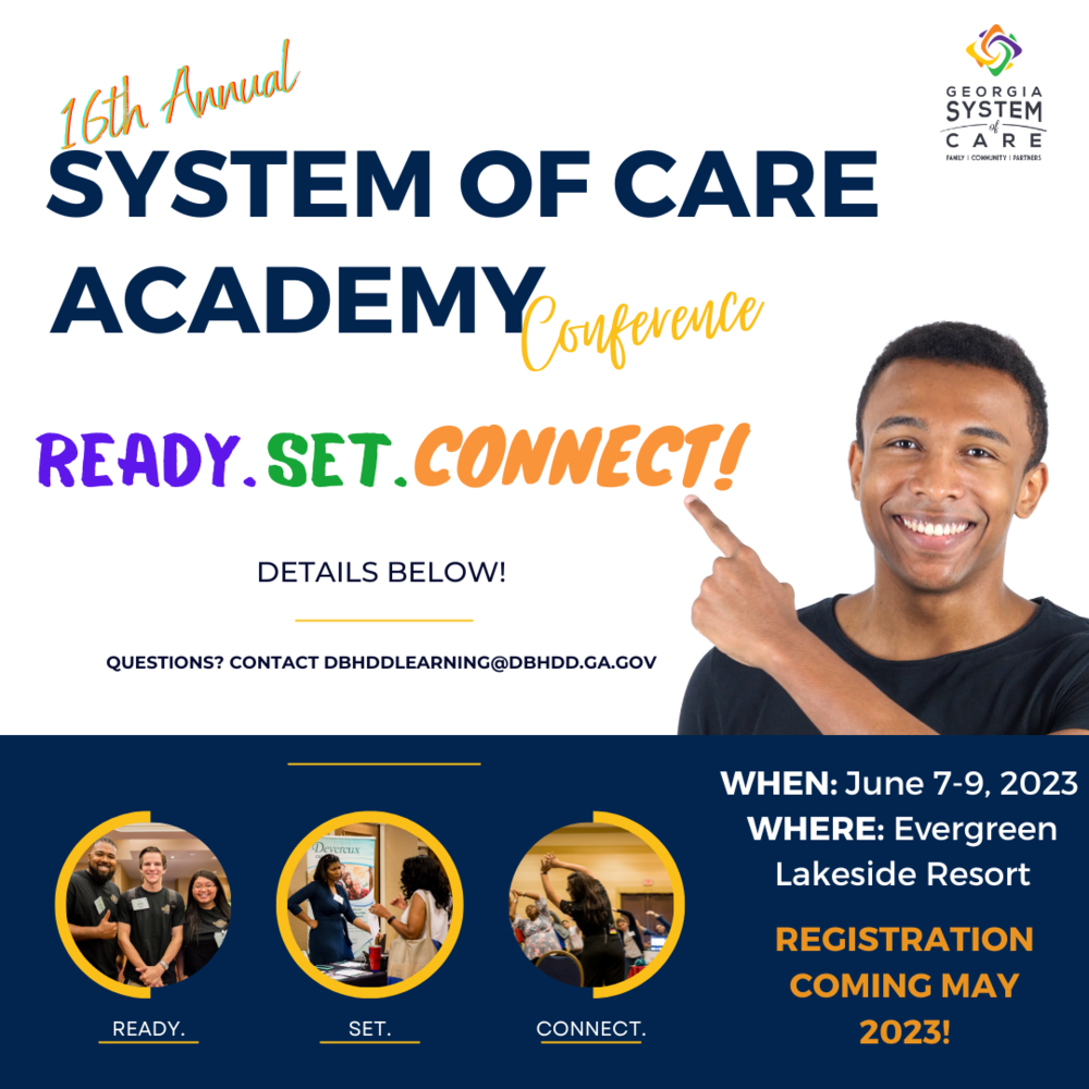System of Care Academy Save the Date